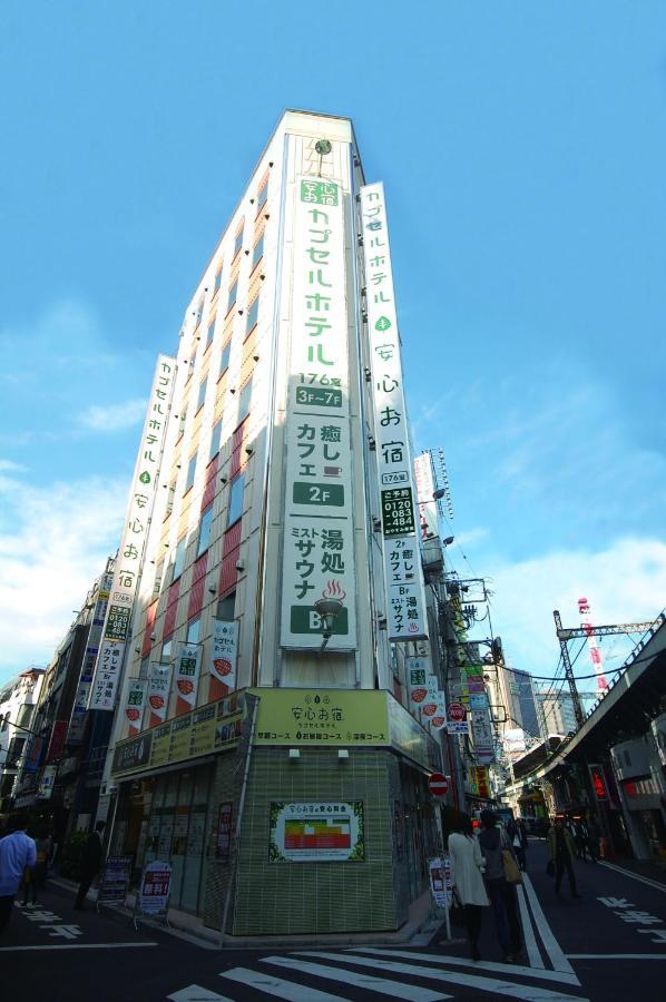 Anshin Oyado Ginza Shinbashi Station-For Men Tokio Exterior foto